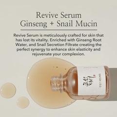 Beauty of Joseon Revive Serum Ginseng+Snail Mucin 30Ml