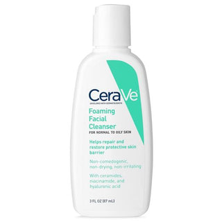 Cerave Foaming Facial Cleanser For Normal To Oily Skin 87Ml