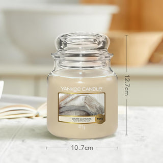 Yankee Candles Classic Medium Jar Warm Cashmere 411
G