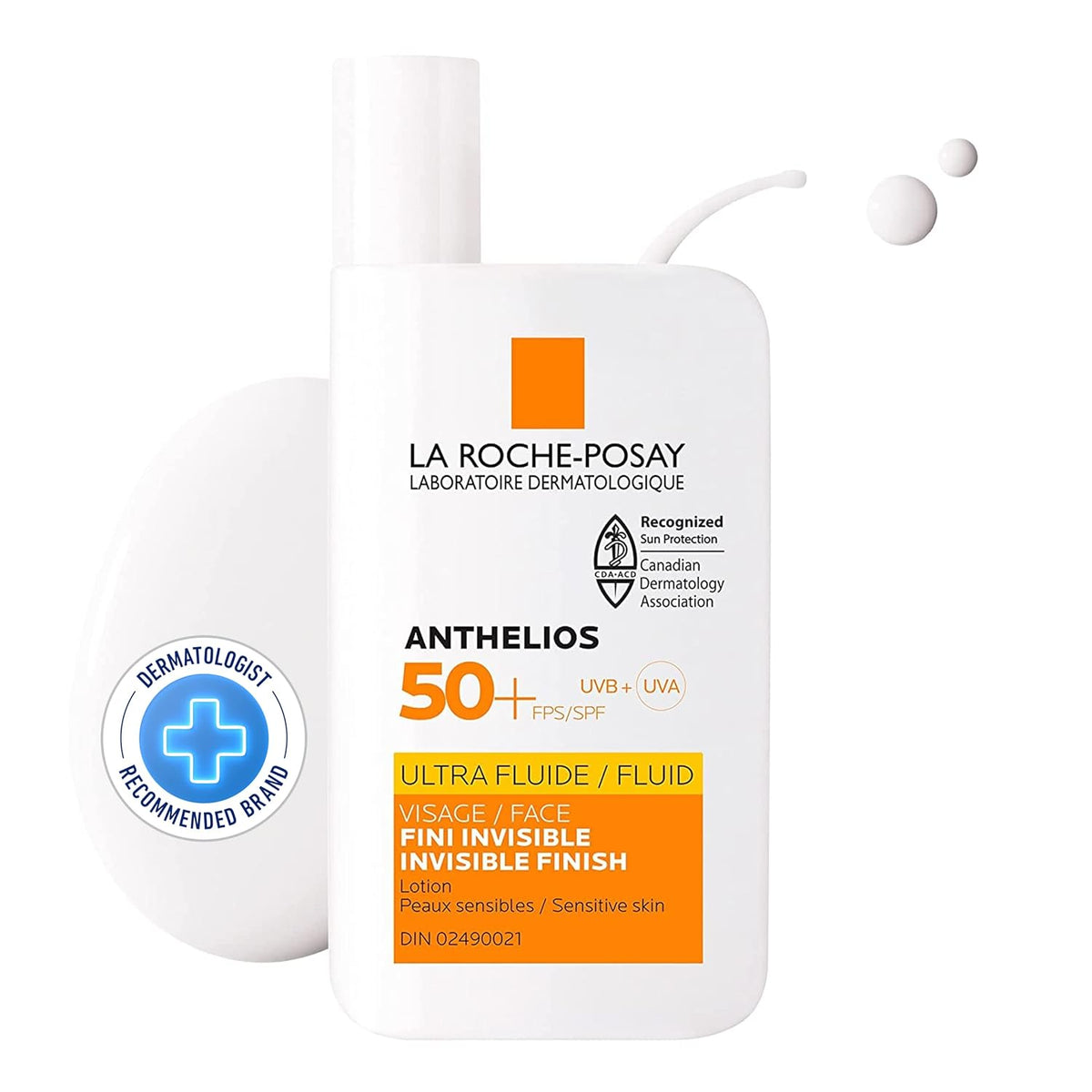 La Roche Posay Anthelios Ultra Fluid Invisible Face Sunscreen SPF 50+ Lotion 50Ml