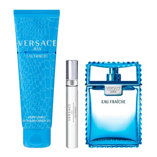 Versace Eau Fraiche Men Set EDT 100Ml+EDT 10Ml+B&SG 150Ml