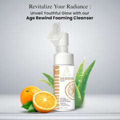 Aijaz Aslam Age Rewind Vitamin C Anti Aging Foaming Face Wash 150Ml