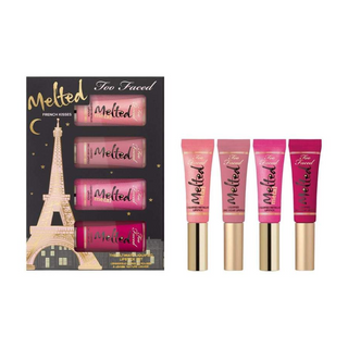 Too Faced French Kisses Melted Liquified Lipstick 4 Piecs Set