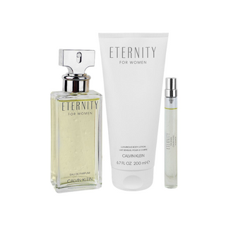 Calvin Klein Ladies Eternity For Women Set EDP 100Ml+EDP 10Ml+Body Lotion 100Ml