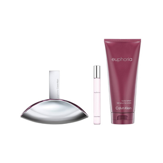 Calvin Klein Euphoria For Women Set EDP 100Ml+EDP 10Ml+Body Lotion 200Ml