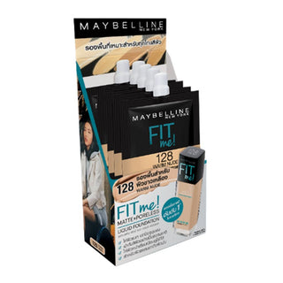 Maybelline Fit Me Foundation Matte and Poreless 5ml Sachet 120 Classic Ivory - AllurebeautypkMaybelline Fit Me Foundation Matte and Poreless 5ml Sachet 120 Classic Ivory