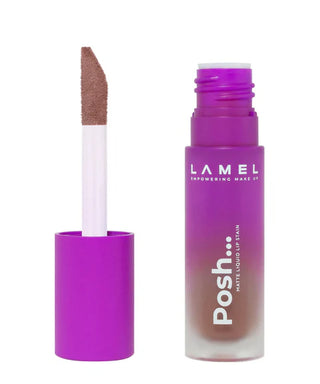 Lamel Posh Matte Liquid Lip Stain Gloss - 403 Daily Nude 4Ml