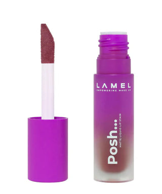 Lamel Posh Matte Liquid Lip Stain Gloss - 409 Sangria 4Ml