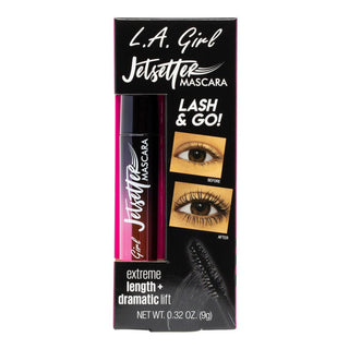 L.A Girl Jetsetter Lash&Go Mascara - Black - AllurebeautypkL.A Girl Jetsetter Lash&Go Mascara - Black