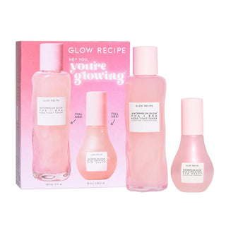 Glow Recipe Hey You Gift Set Watermelon Glow PHA+BHA Toner 150Ml+Watermelon Dew Drop 40Ml - AllurebeautypkGlow Recipe Hey You Gift Set Watermelon Glow PHA+BHA Toner 150Ml+Watermelon Dew Drop 40Ml