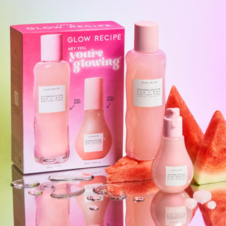 Glow Recipe Hey You Gift Set Watermelon Glow PHA+BHA Toner 150Ml+Watermelon Dew Drop 40Ml - AllurebeautypkGlow Recipe Hey You Gift Set Watermelon Glow PHA+BHA Toner 150Ml+Watermelon Dew Drop 40Ml