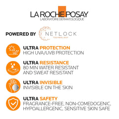 La Roche Posay Anthelios Ultra Fluid Invisible Face Sunscreen SPF 50+ Lotion 50Ml