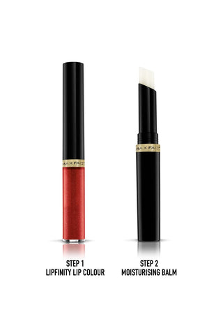 Max Factor Lipfinity Lip Colour 2Step Long Lasting 120 Hot 2.3Ml