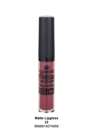 Gabrini Matte Lipgloss Long Lasting BB # 23