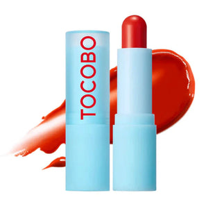 Tocobo Glass Tinted Lip Balm - 013 Tangerine Red