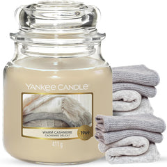 Yankee Candles Classic Medium Jar Warm Cashmere 411
G