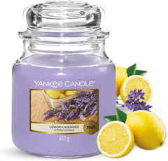 Yankee Candles Classic Medium Jar Lemon Lavender 411
G