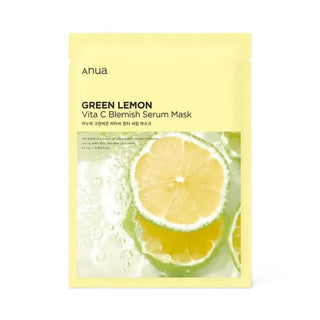 Anua Green Lemon Vitamin C+Vitamin E Blemish Serum Mask