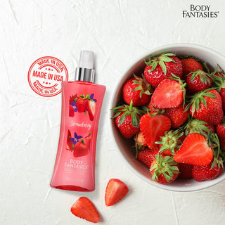 Body Fantasies Strawberry Body Mist 236Ml - AllurebeautypkBody Fantasies Strawberry Body Mist 236Ml