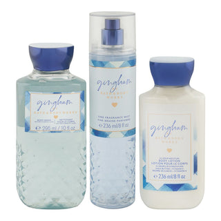 Bath & Body Works Gingham Set Body Wash 295Ml+Body Mist 236Ml+Body Lotion 236Ml