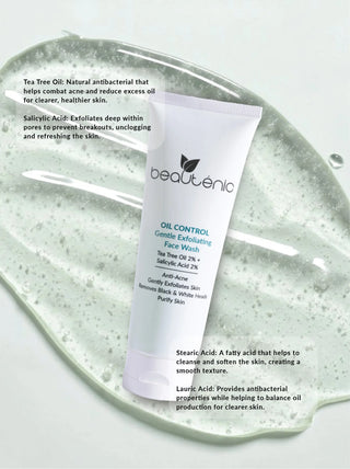 Beautenic Oil Control Gentle Exfoliating Face Wash 100Ml