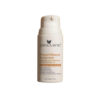 Beautenic Tinted Mineral SPF 100 Sunscreen 50Ml