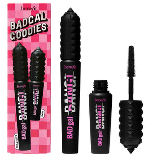 Benefit Badgal Goodies Bangs Intense Pitch Black Larges Mascara + Mini Mascara - AllurebeautypkBenefit Badgal Goodies Bangs Intense Pitch Black Larges Mascara + Mini Mascara