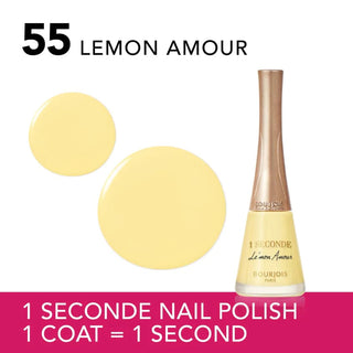 Bourjois 1 Seconde Nail Polish Lemon Amour 9Ml