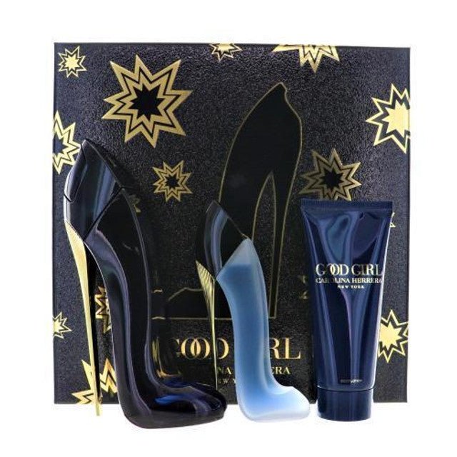 Carolina Herrera Good Girl Set EDP 80Ml Hair Mist 30Ml Body Lotion 100 Allurebeautypk