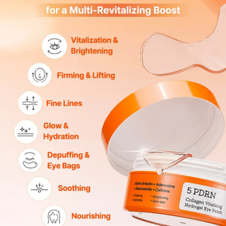 COSRX 5 PDRN Collagen Vitalizing Hydrogel Eye Patch how to use