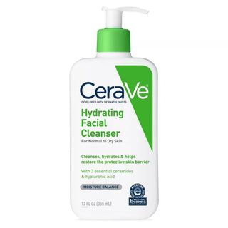 Cerave Hydrating Facial Cleanser For Normal To Dry Skin