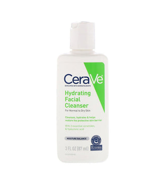 Cerave Hydrating Facial Cleanser For Normal To Dry Skin