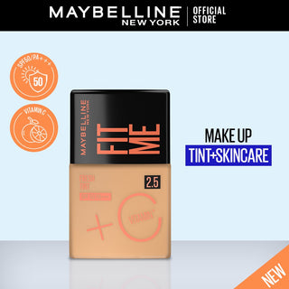 Maybelline Fit Me SPF 50 P Fresh It Vitamin C Foundation 2.5 30ml - AllurebeautypkMaybelline Fit Me SPF 50 P Fresh It Vitamin C Foundation 2.5 30ml