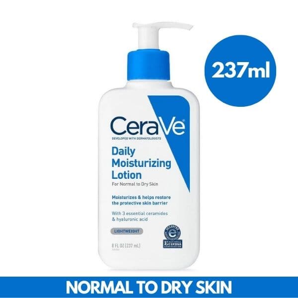 Cerave Daily Moisturizing Lotion For Normal To Dry Skin 237ML - AllurebeautypkCerave Daily Moisturizing Lotion For Normal To Dry Skin 237ML