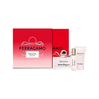 Salvatore Ferragamo Signorina Set EDP 100Ml+EDP 10Ml+Body Lotion 50Ml