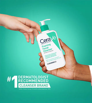 Cerave Foaming Facial Cleanser For Normal To Oily Skin 355Ml