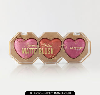 Gorgeous Beauty Luminous Baked Matte Blush