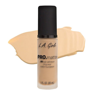 L.A Girl Hd Pro Matte Foundation Ivory Glm671 - AllurebeautypkL.A Girl Hd Pro Matte Foundation Ivory Glm671