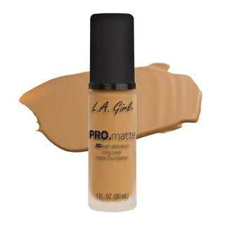 L.A Girl Hd Pro Matte Foundation Light Tan Glm 676