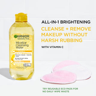 Garnier Vitamin C Micellar Makeup Cleansing Water 125Ml - AllurebeautypkGarnier Vitamin C Micellar Makeup Cleansing Water 125Ml