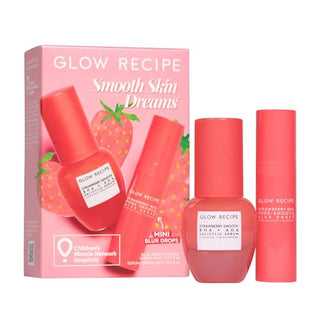 Glow Recipe Smooth Skin Dreams Set Strawberry Smooth Salicylic Serum 15Ml+Strawberry BHA Drops 10Ml - AllurebeautypkGlow Recipe Smooth Skin Dreams Set Strawberry Smooth Salicylic Serum 15Ml+Strawberry BHA Drops 10Ml