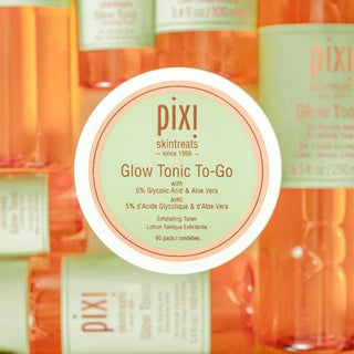 Pixi Glow Tonic To-go Exfoliating Toner 60Pads/Rondelles - AllurebeautypkPixi Glow Tonic To-go Exfoliating Toner 60Pads/Rondelles