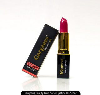 Gorgeous Beauty True Matte Lipstick-08 Mehar