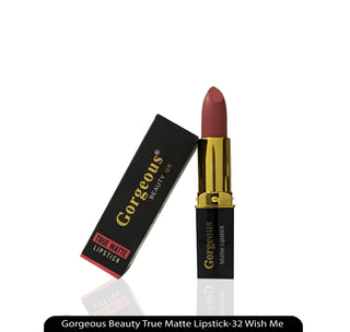Gorgeous Beauty True Matte Lipstick-32 Wish Me