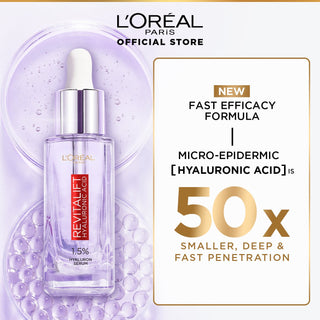 L'Oreal Paris Revitalift 1.5% Hyaluron Serum 30Ml - AllurebeautypkL'Oreal Paris Revitalift 1.5% Hyaluron Serum 30Ml