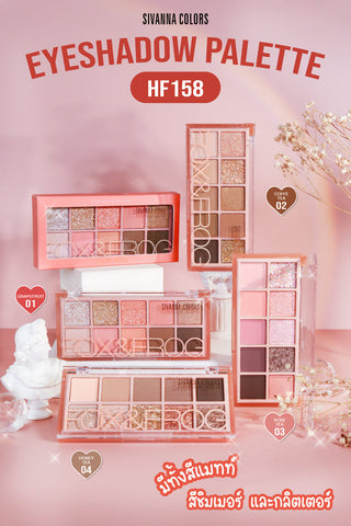 Sivanna Colors Fox & Frog Eyeshadow Palette - 3