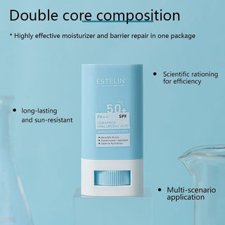 Estelin SPF 50PA++ Ceramide Hyaluronic Acid Sunscreen Stick 20G