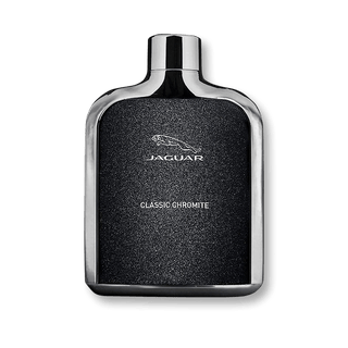 Jaguar Classic Chromite perfume bottle on a transparent background