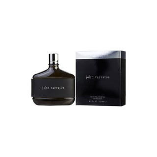 John Varvatos perfume bottle and packaging on a white background