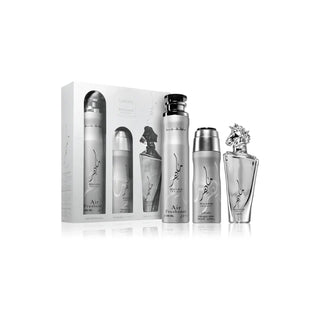 Lattafa Maahir Gift Set EDP 100Ml+Deo Spray 200Ml+Air Freshener 300Ml